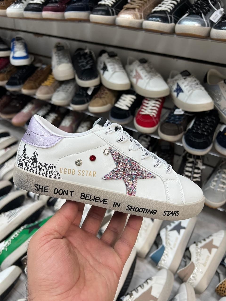 ,кеды женские golden goose,кроссовки женские golden goose super-star белый / серебряный,кеды golden goose,кеды женски