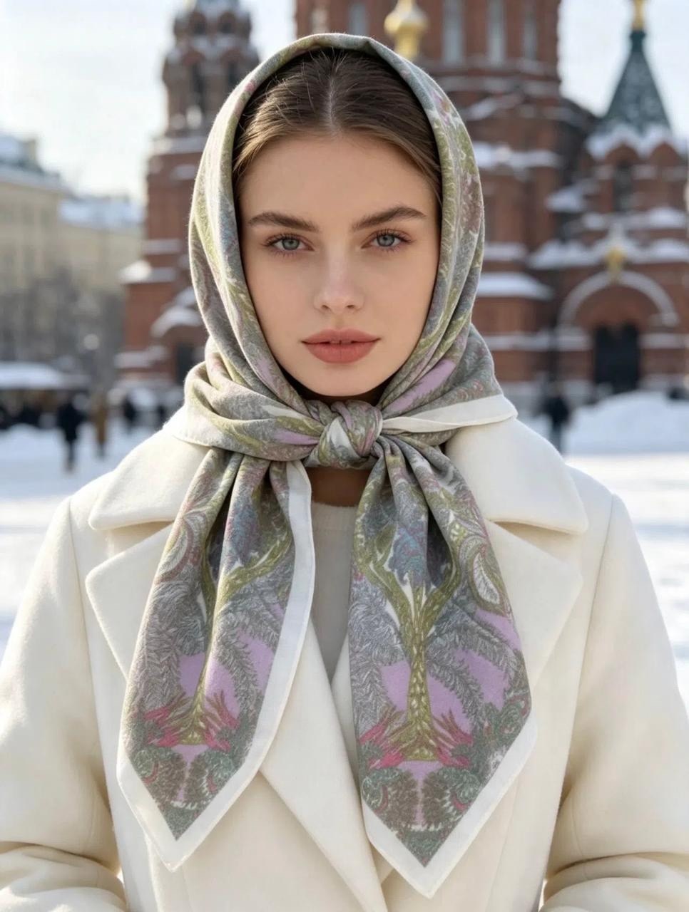 зимний платок,шарфы и платки,женские платки,девушка,стильные платки