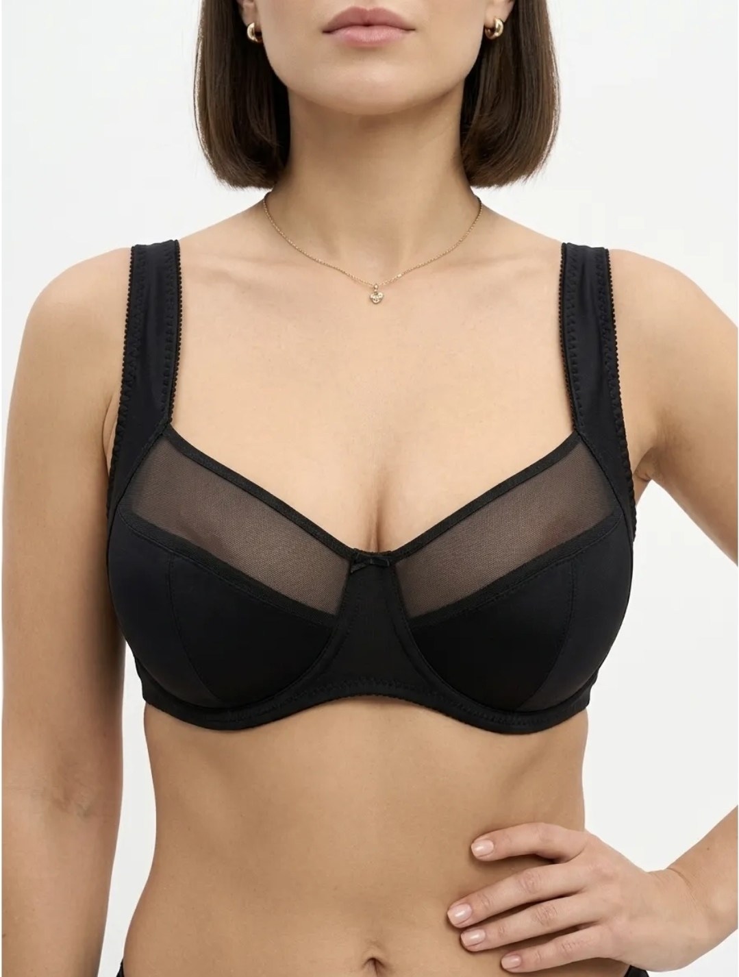 бюстгальтер на косточках soft vivisence черный,бюстгальтер,бюстгальтер новое время,бюстгальтер женские,бюстгальтер модели