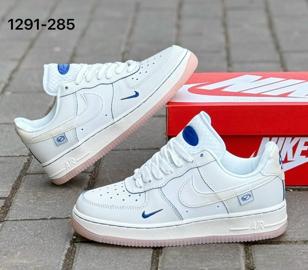кроссовки эко,кроссовки,кросcовки nike air force 1,кроссовки эко кожа,nike air force 1 low white blue