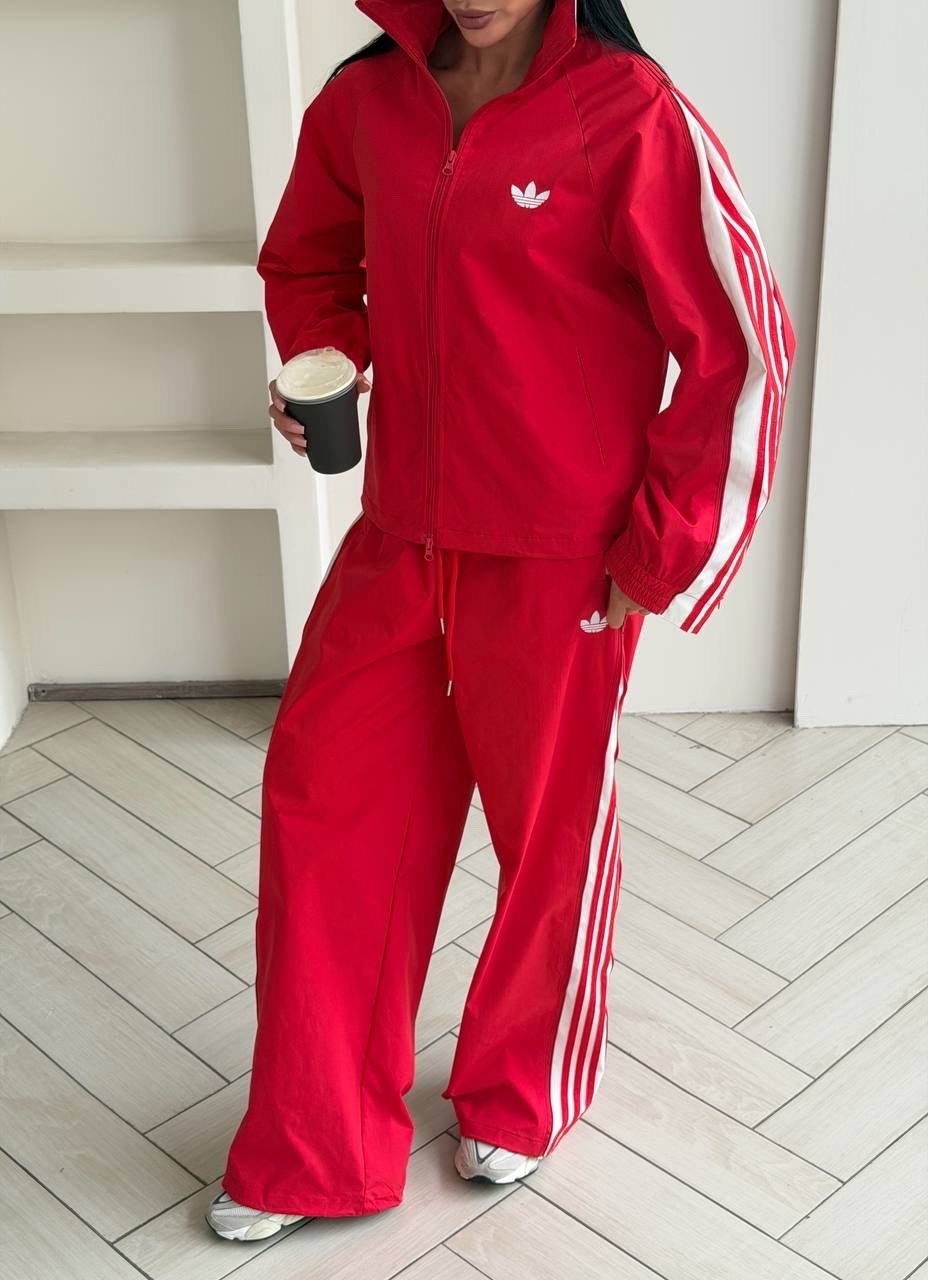 костюм адидас,костюм красный,спортивный костюм,adidas красный,женские костюмы