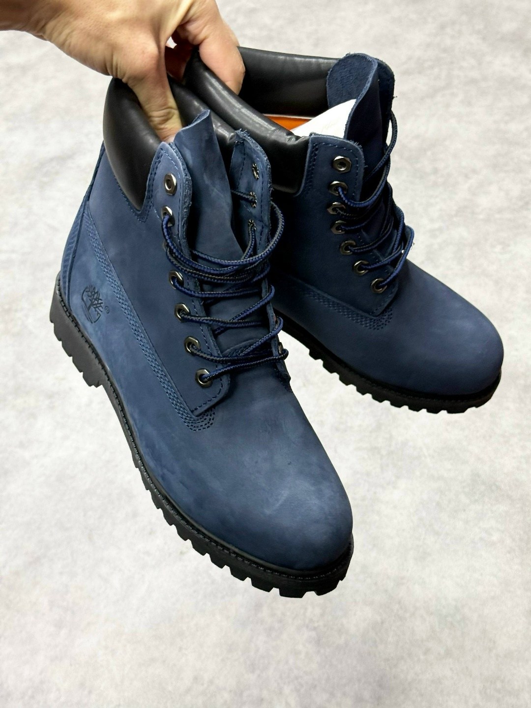 ,мужские ботинки timberland,timberland 6 inch premium,тимберленды синие,timberland 6 inch синие