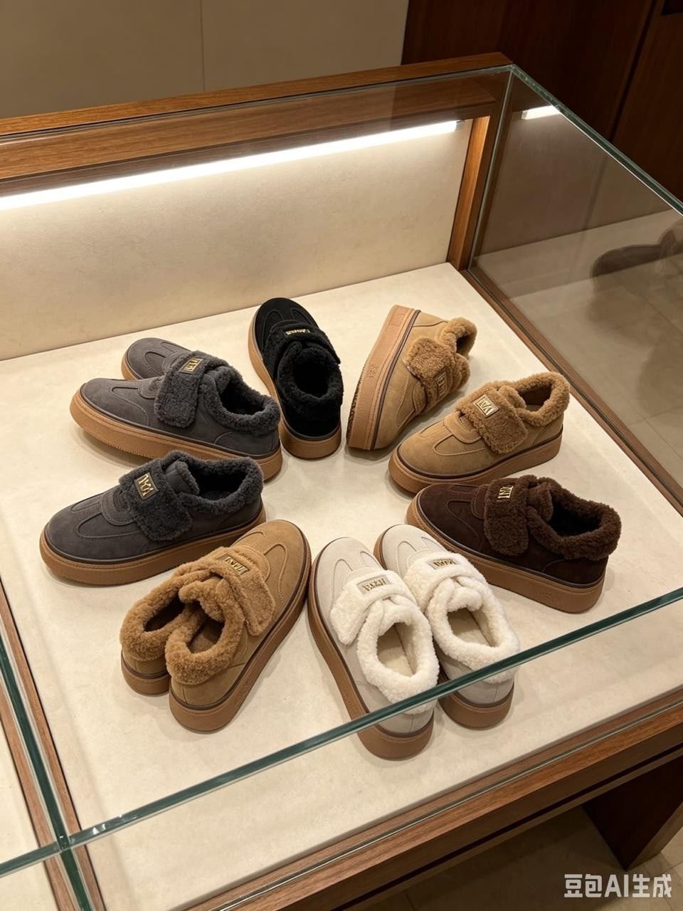 ,женская ,модная женская ,prada женские лоферы с мехом,ботинки с мехом