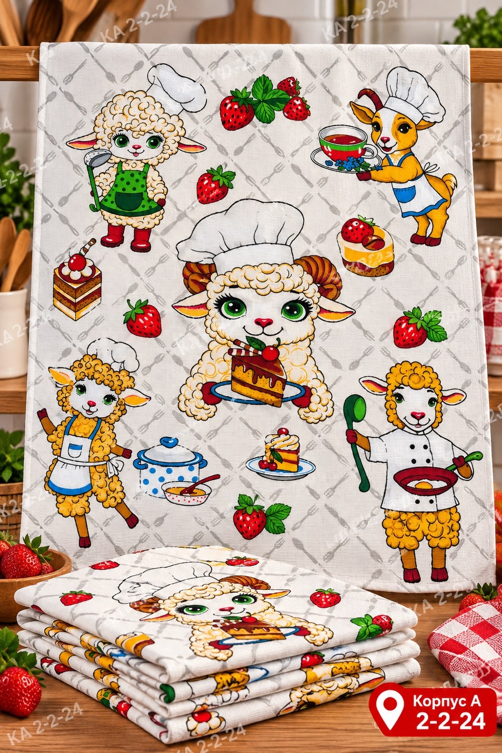 вафельное кухонное полотенце,полотенца кухонное,набор кухонных полотенец из рогожки 2 шт,набор кухонных полотенец из рогожки,набор полотенец для кухни