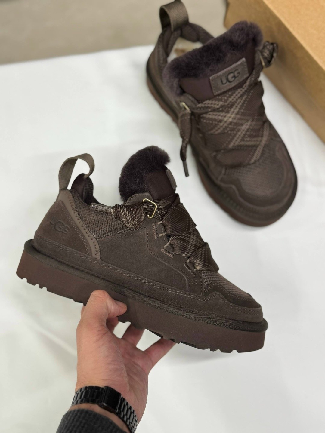 ,кроссовки ugg,замшевые кроссовки,угги кроссовки женские ugg lowmel sneaker chestnut,кроссовки угги