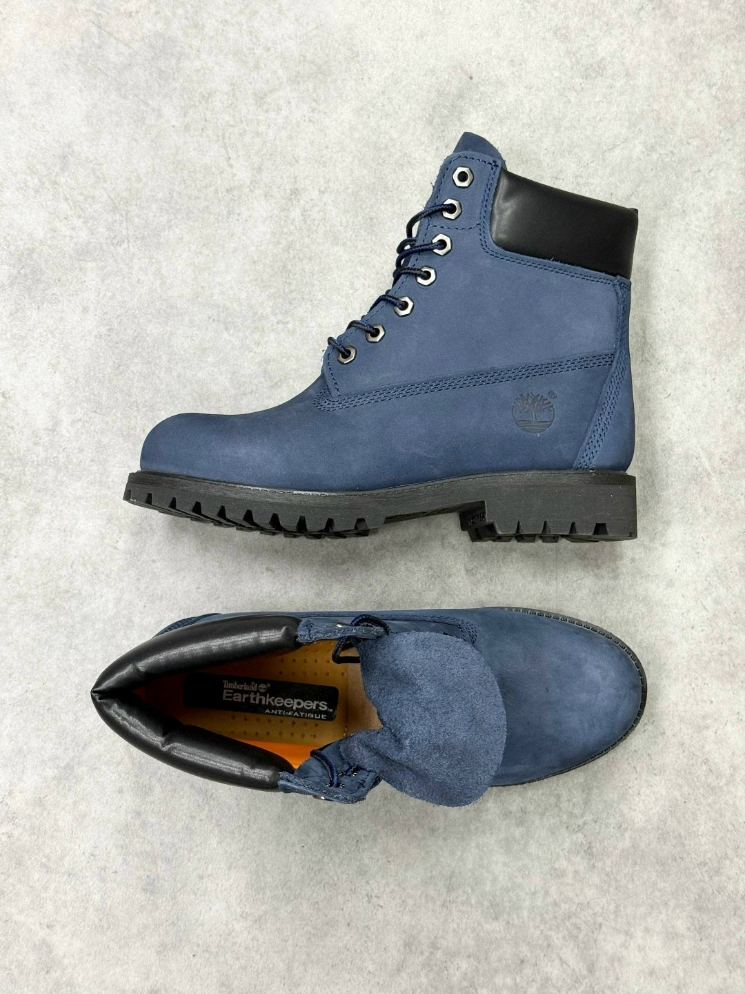 ,мужские ботинки timberland,timberland 6 inch premium,тимберленды синие,timberland 6 inch синие