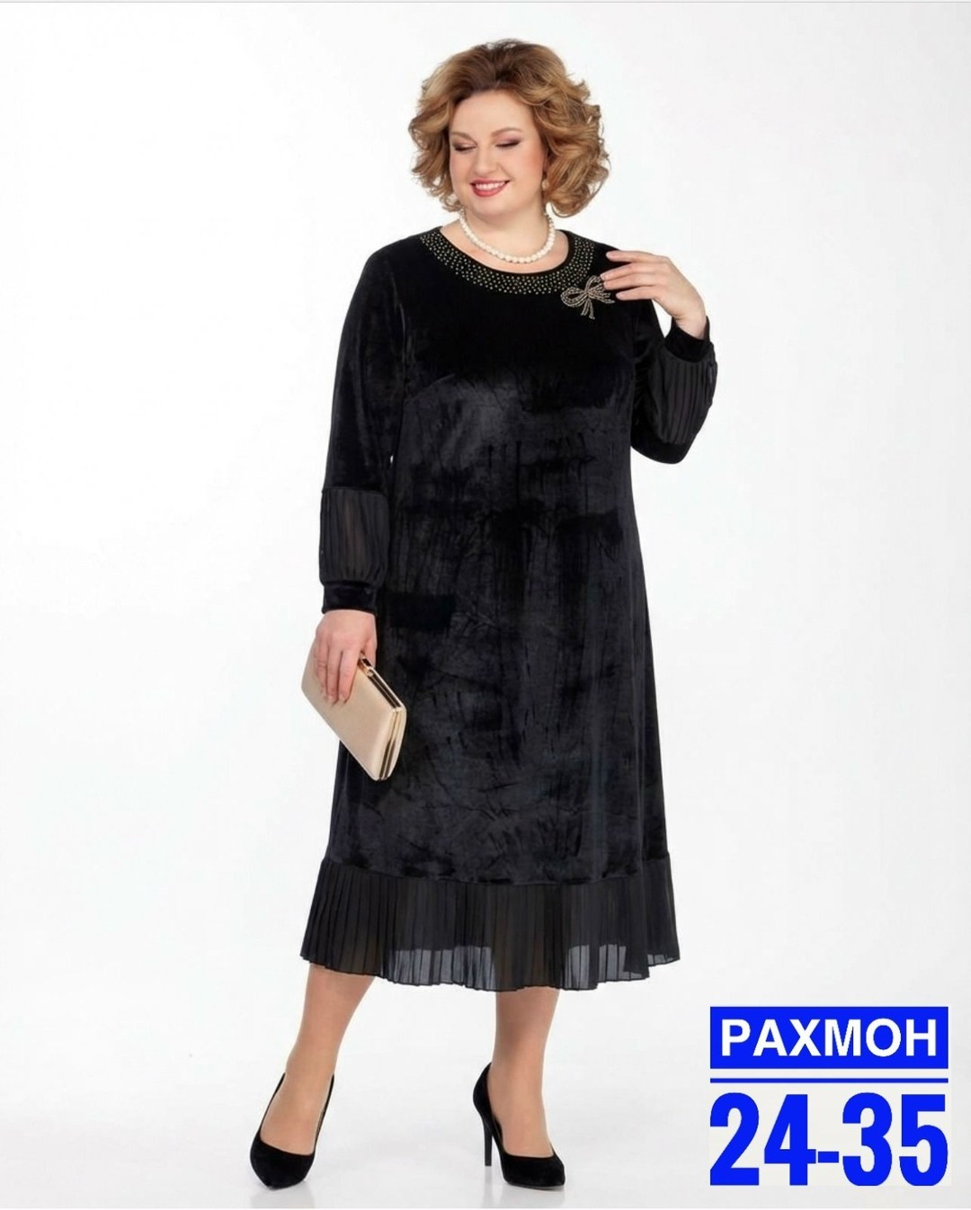 женское платье больших размеров,,платье из велюра,женская платье,нарядное платье