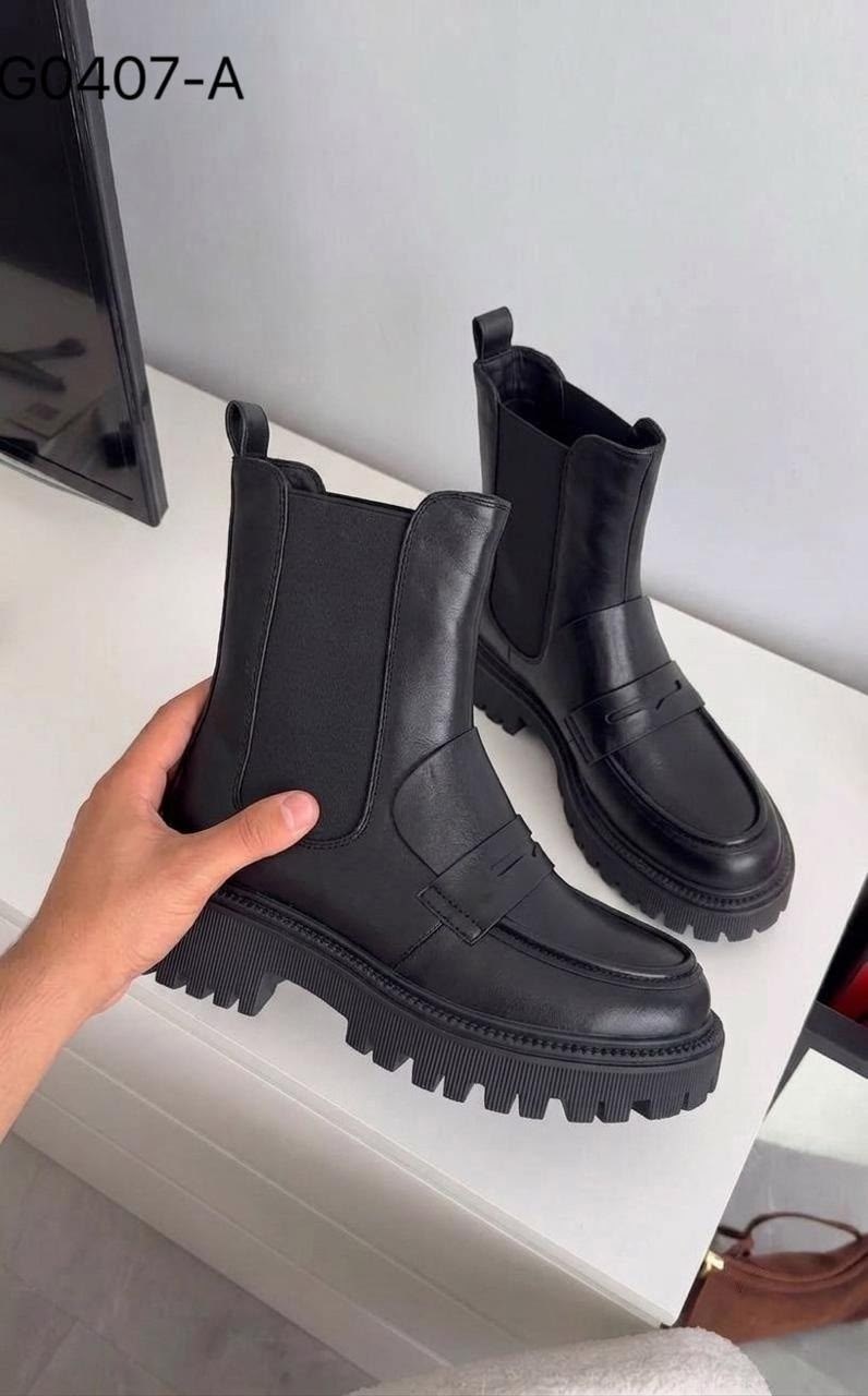 ,ботинки balenciaga tractor зимние черные,зимние ботинки balenciaga кожаные,ботинки balenciaga,женские ботинки челси