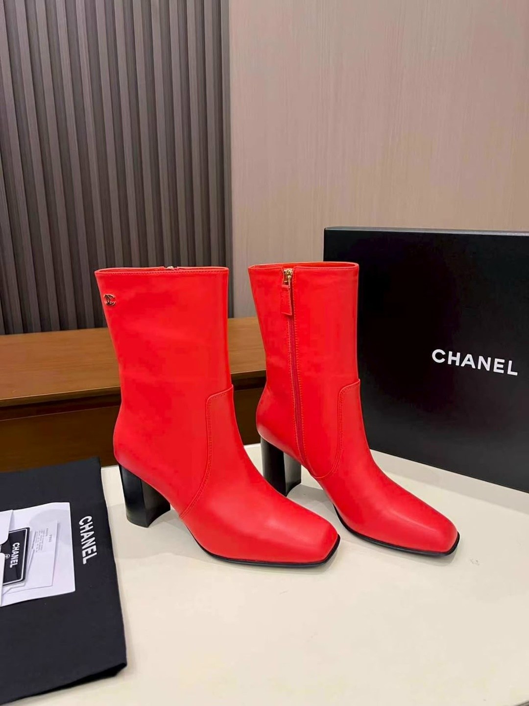 ,женские ботильоны,chanel ,ботильоны женские chanel премиум,короткие сапоги