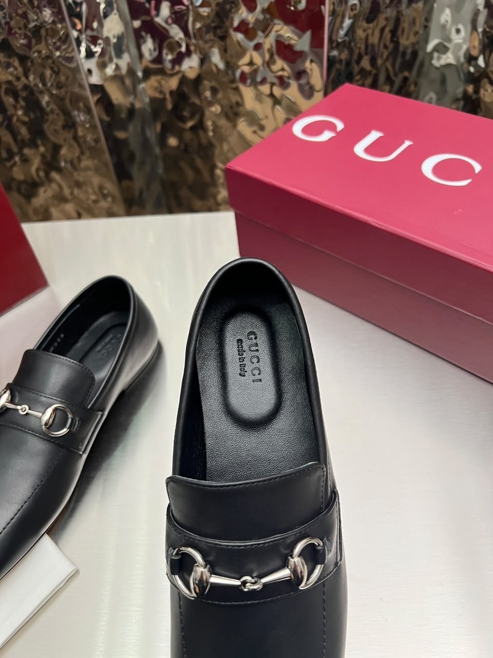 ,кожаные лоферы gucci,лоферы gucci,мужской туфли,gucci мужские модные повседневные кожаные туфли