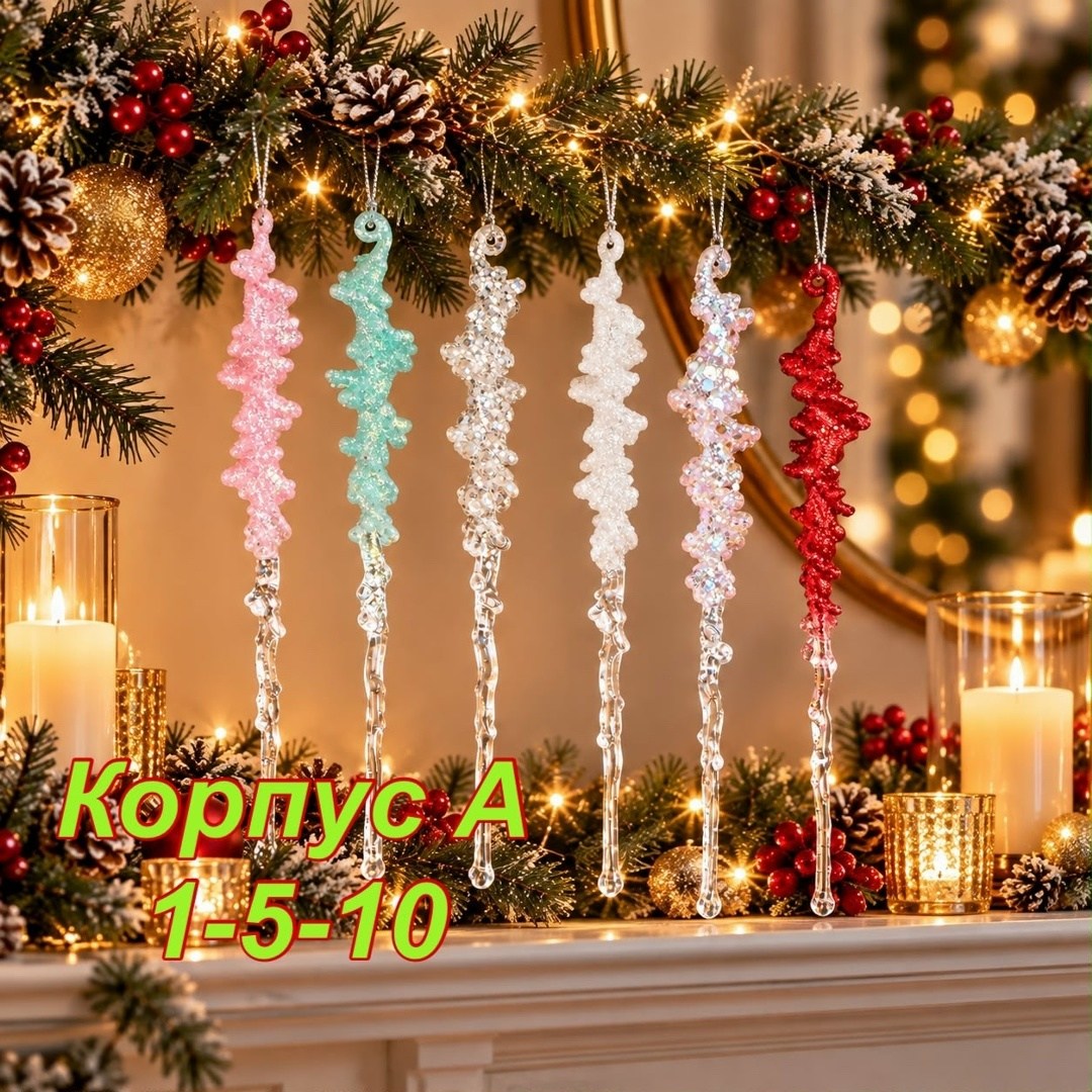 набор сосульки с серебряными блестками 3 шт 20 см best christmas,набор елочных игрушек сосульки mokonesi 26 см розовая,новогоднее украшение сосулька кристальная набор 4 штуки,елочные игрушки сосульки