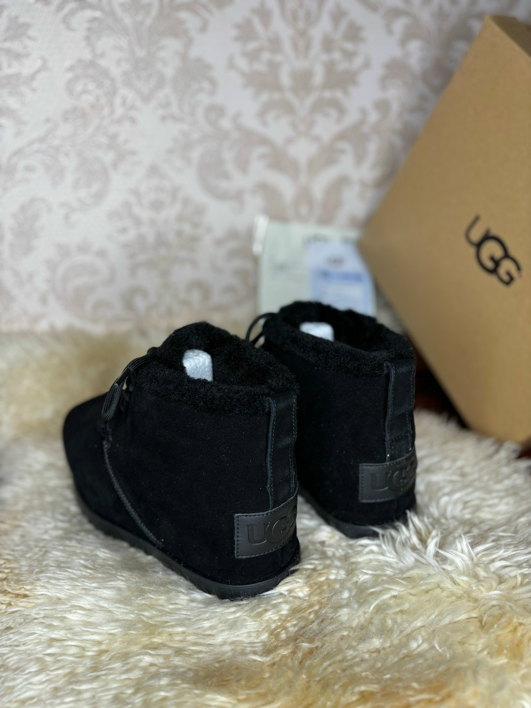 ботинки ugg мужские,ботинки neumel ii ugg черный,ugg neumel black,,ugg neumel