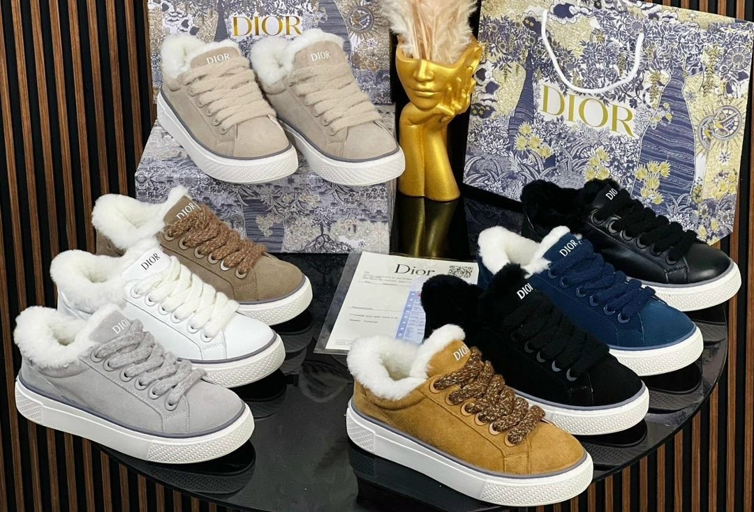 dior кеды женские,dior кроссовки,dior кеды,кеды christian dior с мехом,кеды walk n dior platform зимние на меху