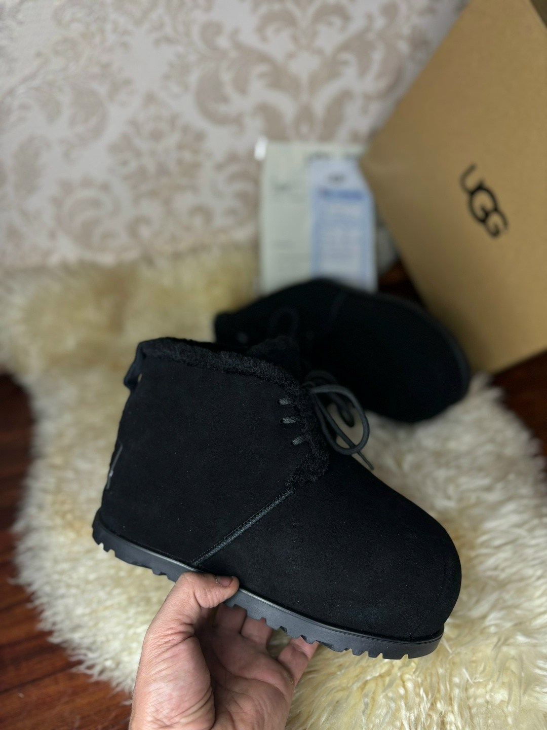 ботинки ugg мужские,ботинки neumel ii ugg черный,ugg neumel black,,ugg neumel