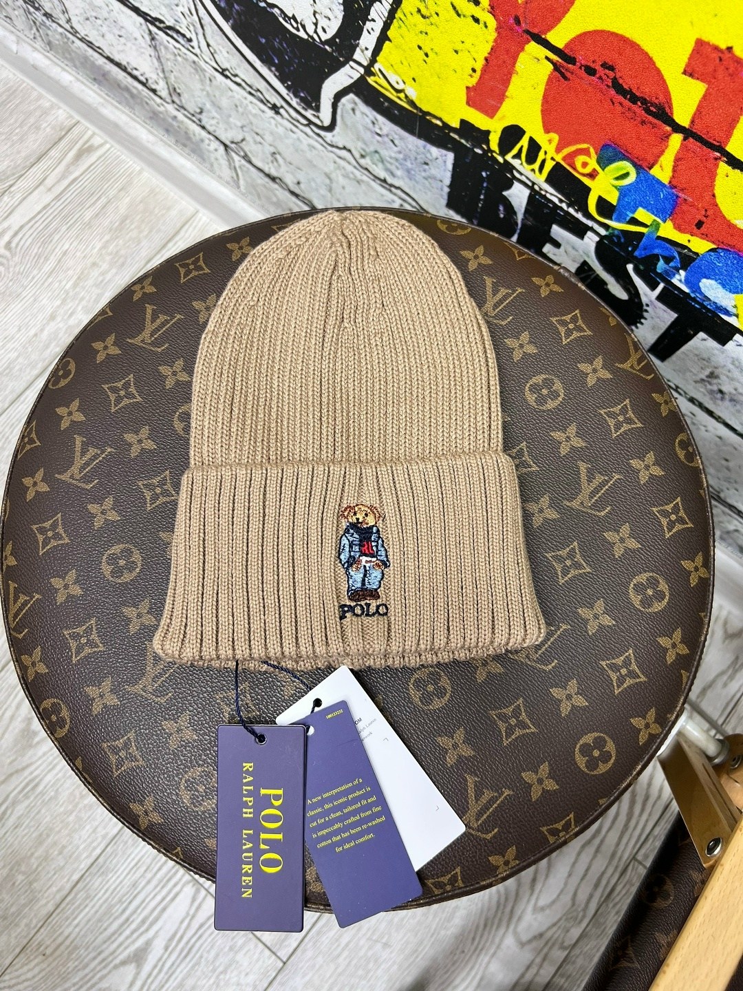 шапка polo ralph lauren,шапка ralph lauren,шапка бини,polo ralph lauren polo bear beanie in blue for men,модная шапка
