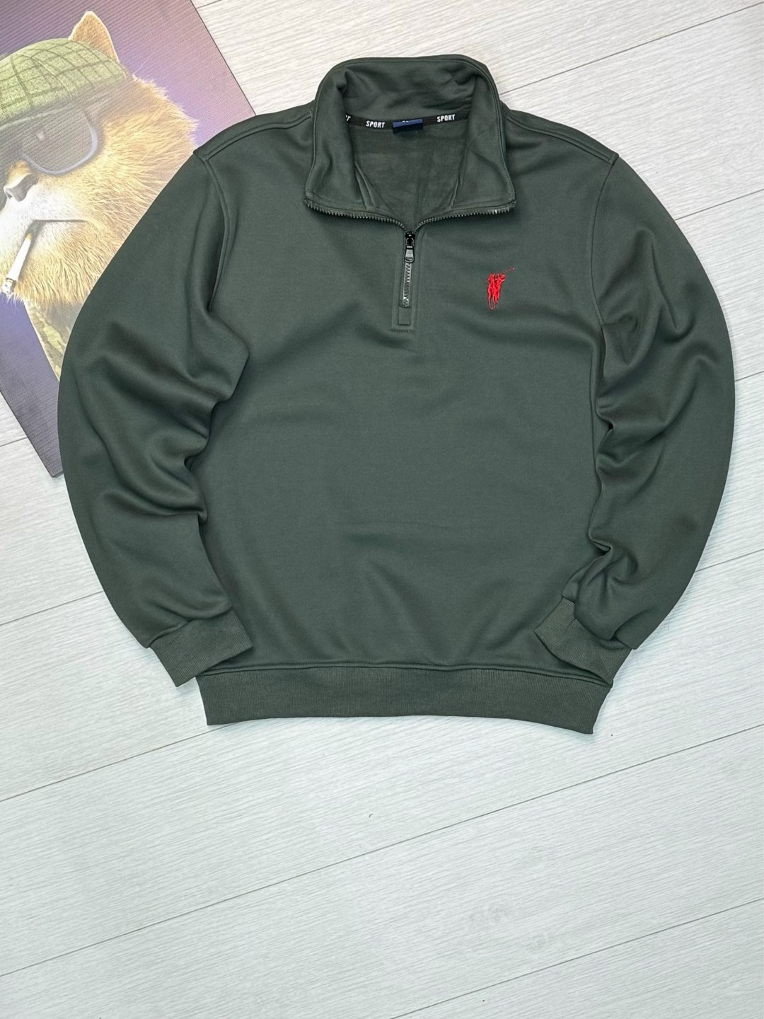 кофта polo ralph lauren полузамок на флисе,джемпер polo ralph lauren,свитшот для мужчин,мужская кофта,polo ralph lauren half-zip sweater