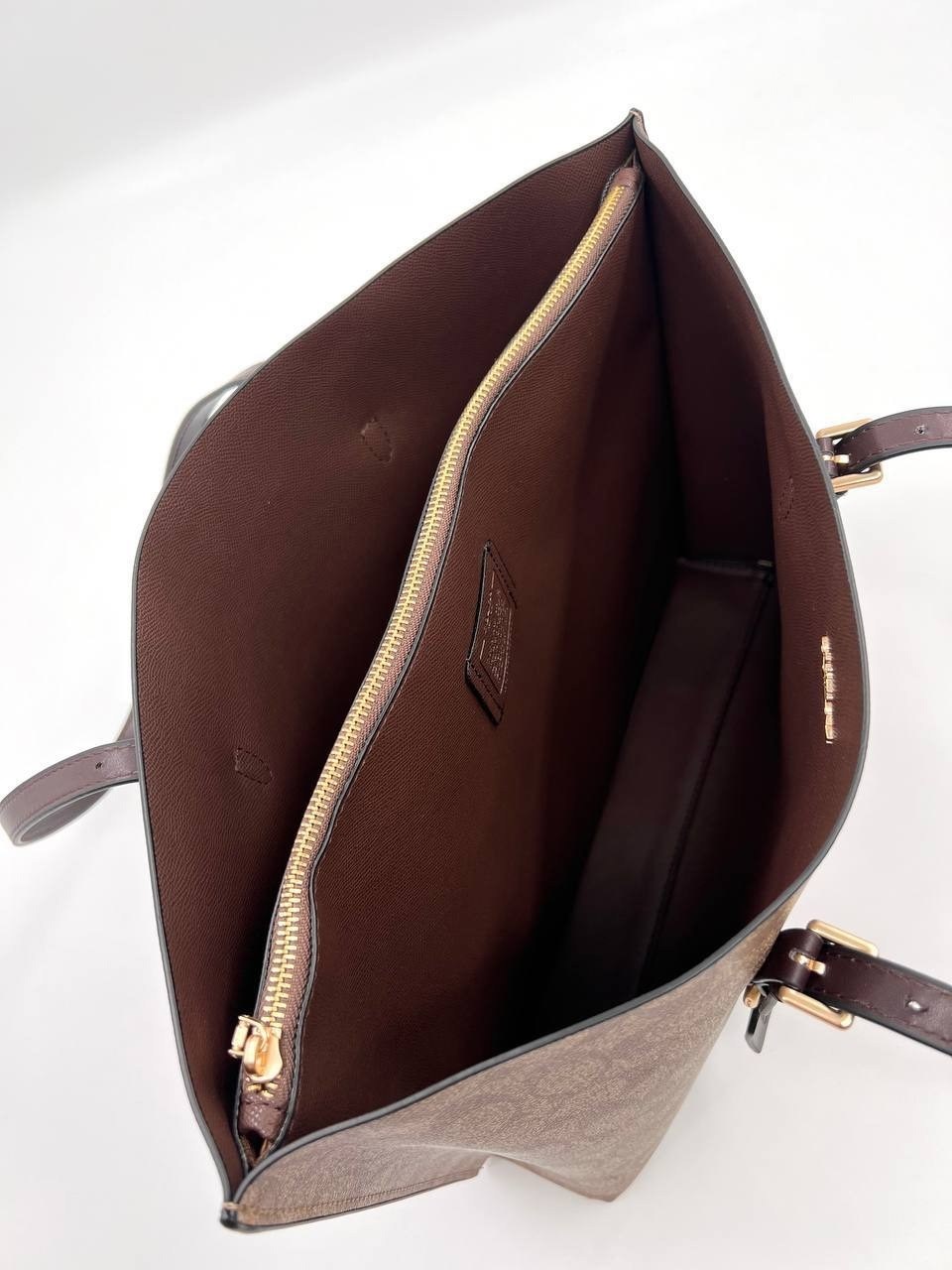 coach женская сумка,сумка coach,сумка тоут coach,женская сумка ручная coach sig mollie tote 1665 коричневая,сумка шоппер coach