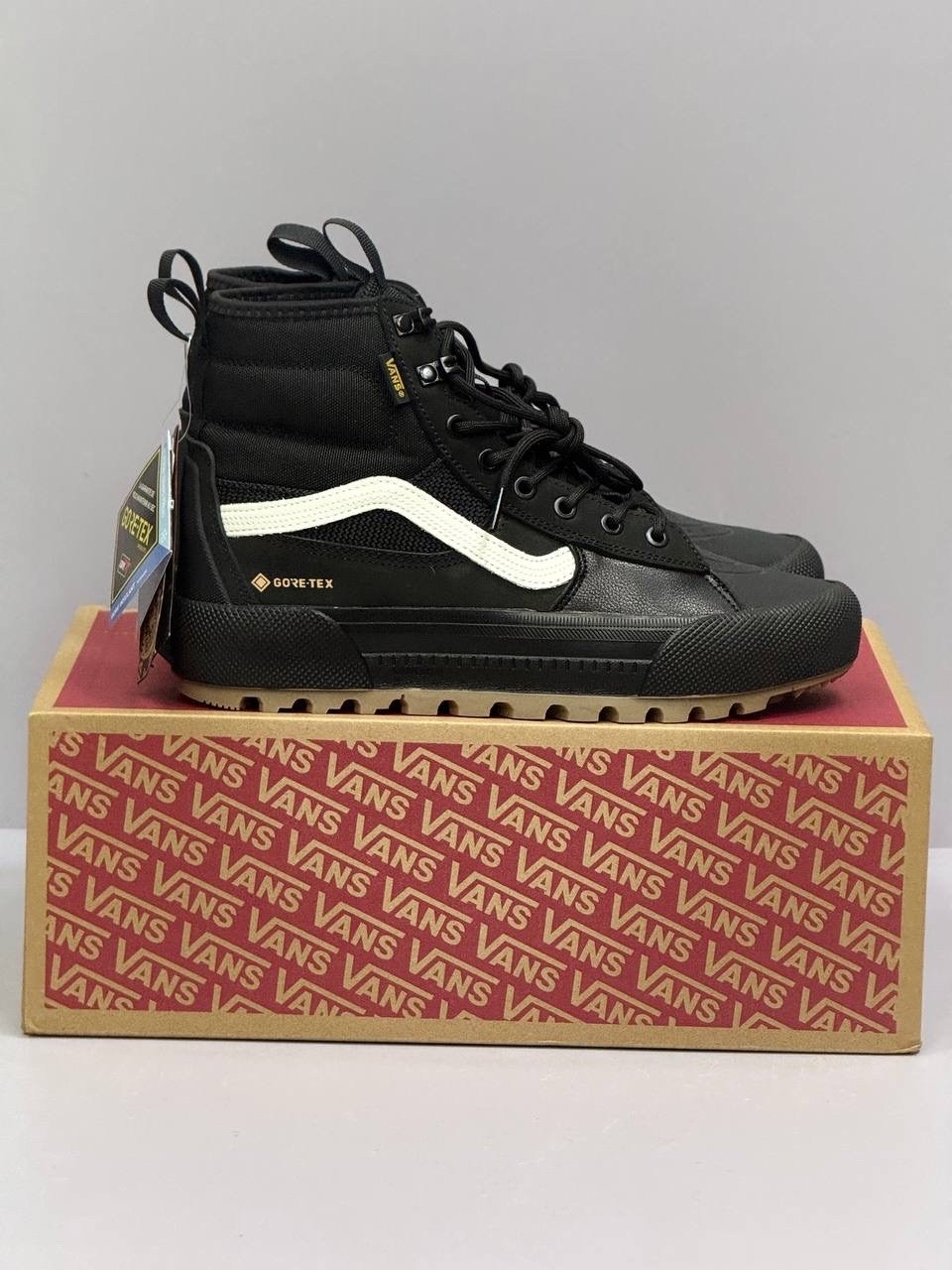 кроссовки sk8-hi gtx mte 3 vans черный,зимние кроссовки,зимняя мужская ,зимняя ,кроссовки