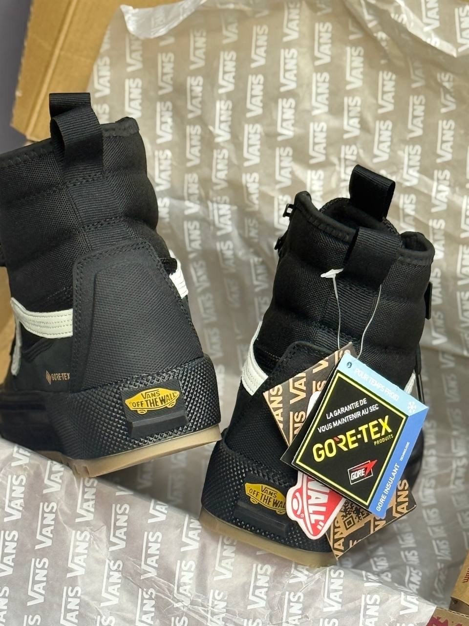 кроссовки sk8-hi gtx mte 3 vans черный,зимние кроссовки,зимняя мужская ,зимняя ,кроссовки