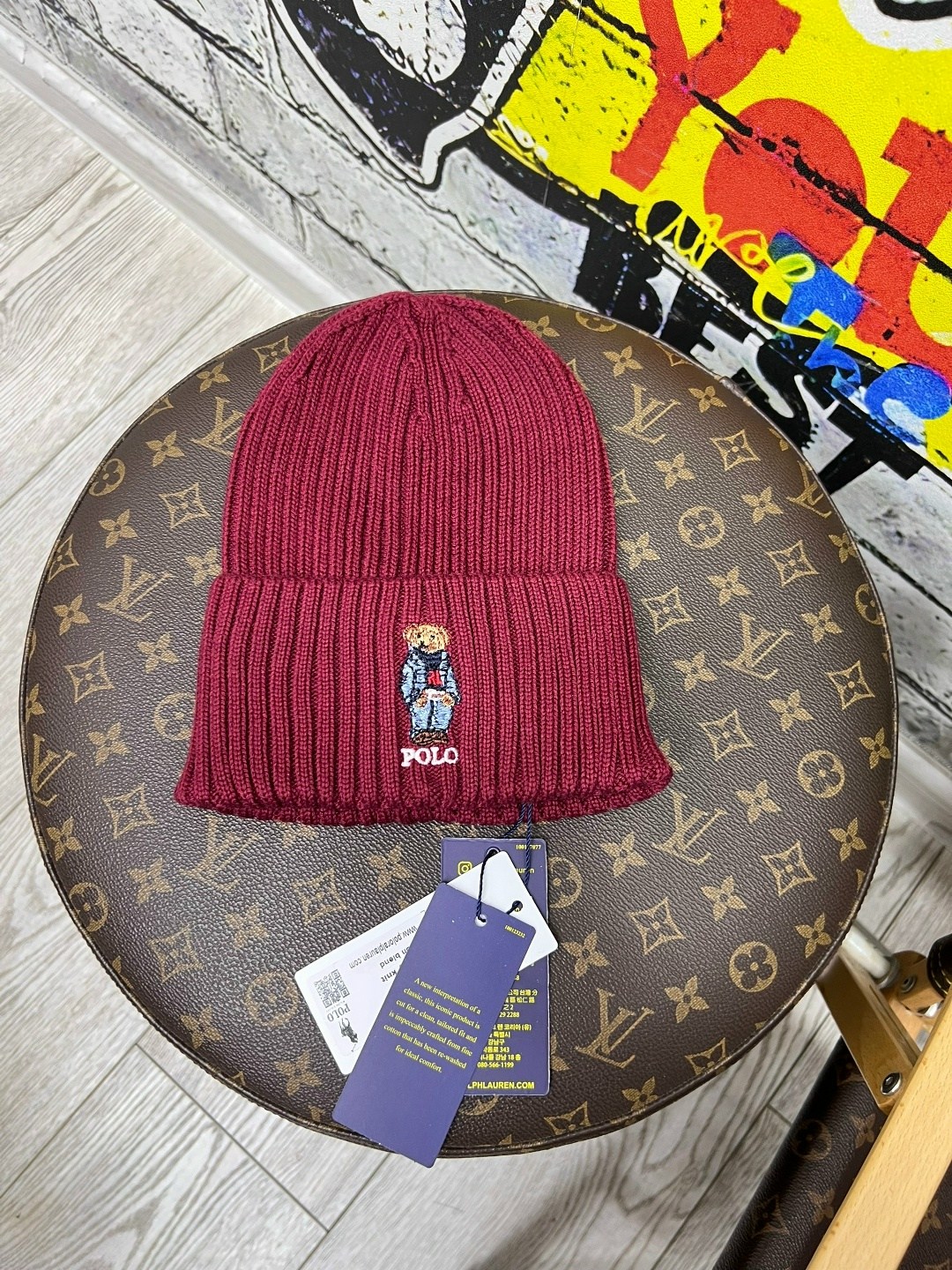 шапка polo ralph lauren,шапка ralph lauren,шапка бини,polo ralph lauren polo bear beanie in blue for men,модная шапка
