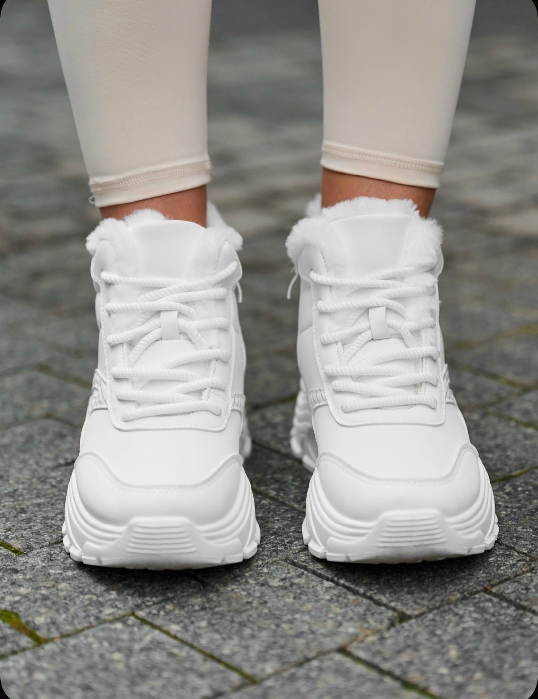 кроссовки женские с мехом зимние ela shoes цвет белый,теплые кроссовки,женские кроссовки,кроссовки женские зимние,кроссовки женские зимние белые