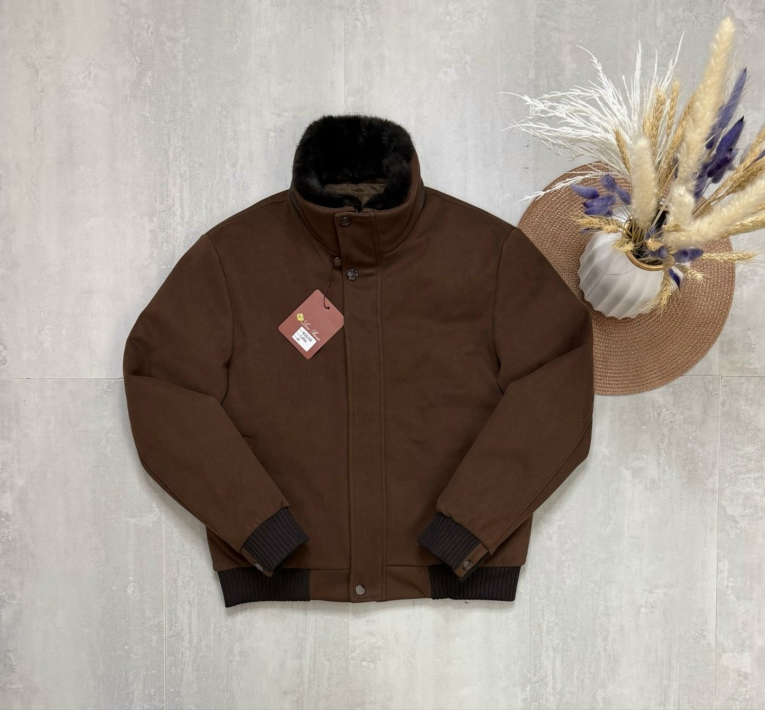 мужская куртка lenoci n18l68-625 бежевый,куртка мужская brunello cucinelli с мехом,куртка brunello cucinelli,мужская куртка brunello cucinelli,мужской бежевый бомбер bridgton с меховой подкладкой loro