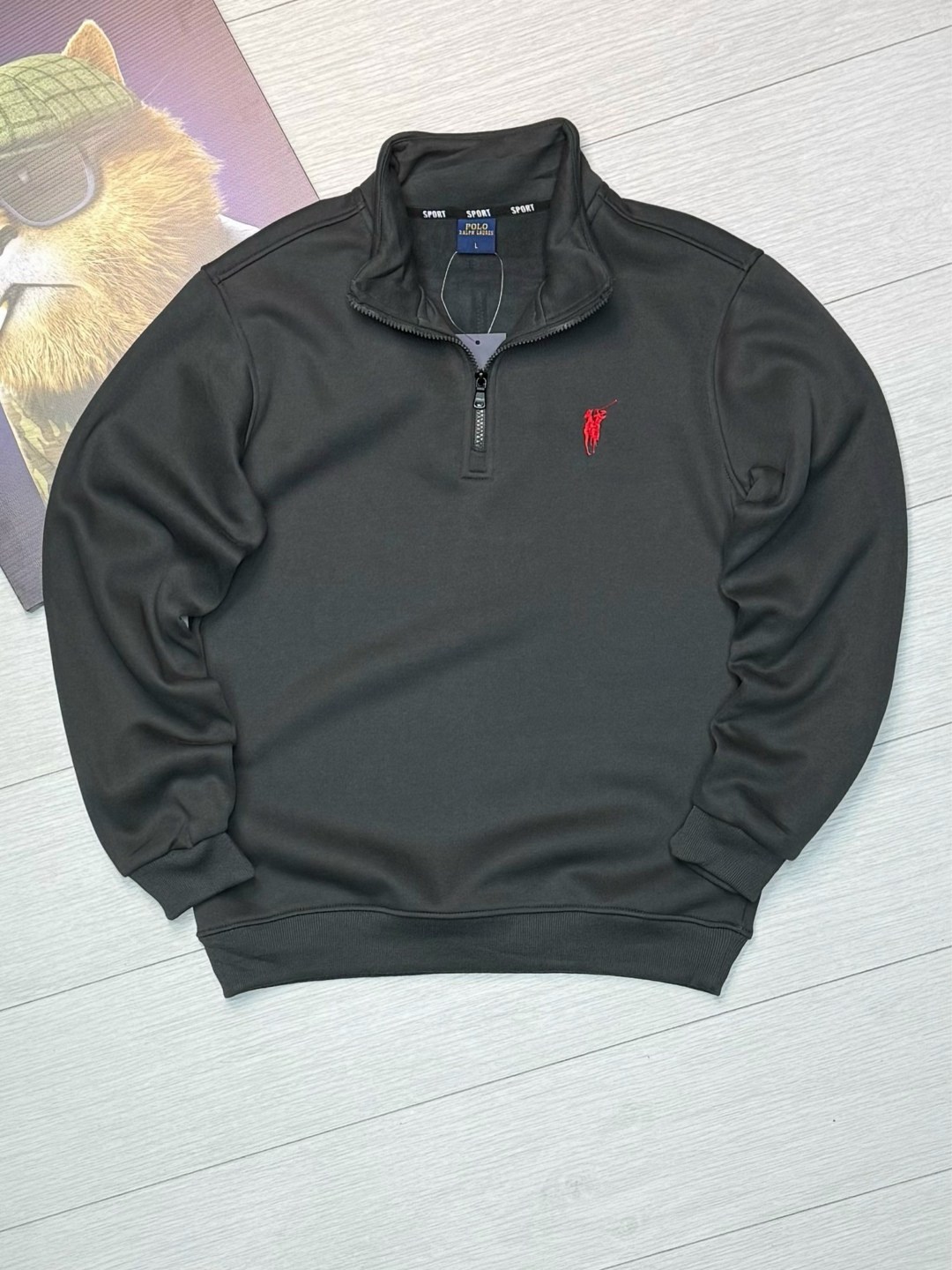 кофта polo ralph lauren полузамок на флисе,джемпер polo ralph lauren,свитшот для мужчин,мужская кофта,polo ralph lauren half-zip sweater