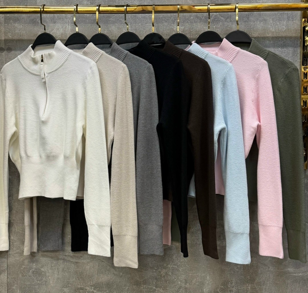 свитер оверсайз с горлом на молнии kk fashion,свитер оверсайз с горлом на молнии теплый вязаный,модный плотный пуловер на молнии с высоким воротником,женский джемпер,свитер с горлом на молнии оверсайз