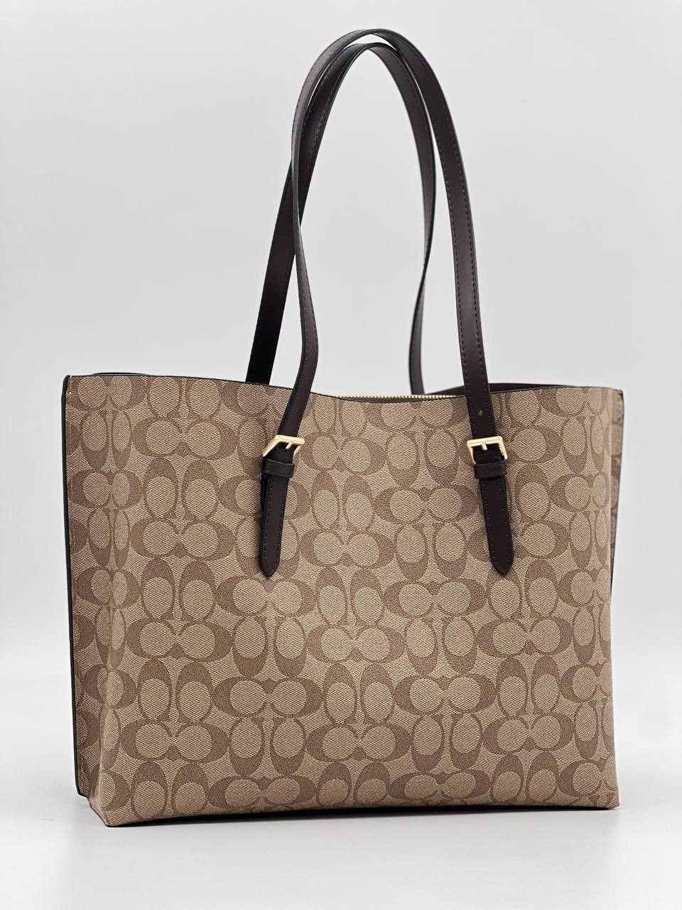 coach женская сумка,сумка coach,сумка тоут coach,женская сумка ручная coach sig mollie tote 1665 коричневая,сумка шоппер coach