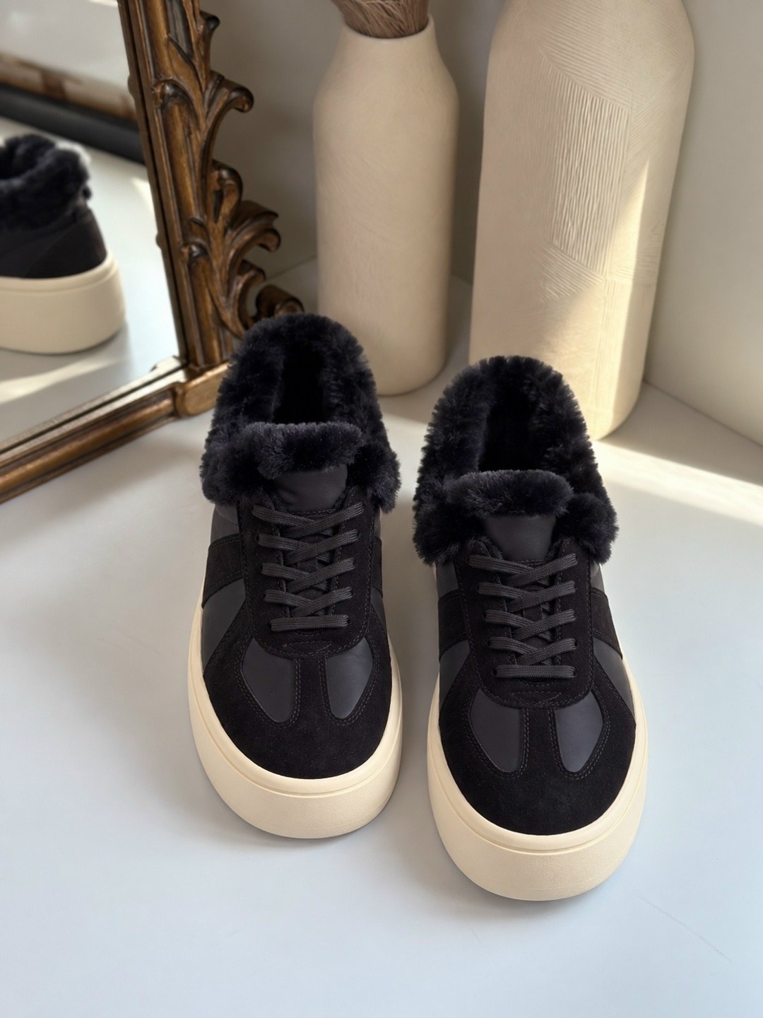 кеды женские tendance hc2208-28 бежевые 38 eu,женские кроссовки,зимние кеды женские,,кроссовки с мехом