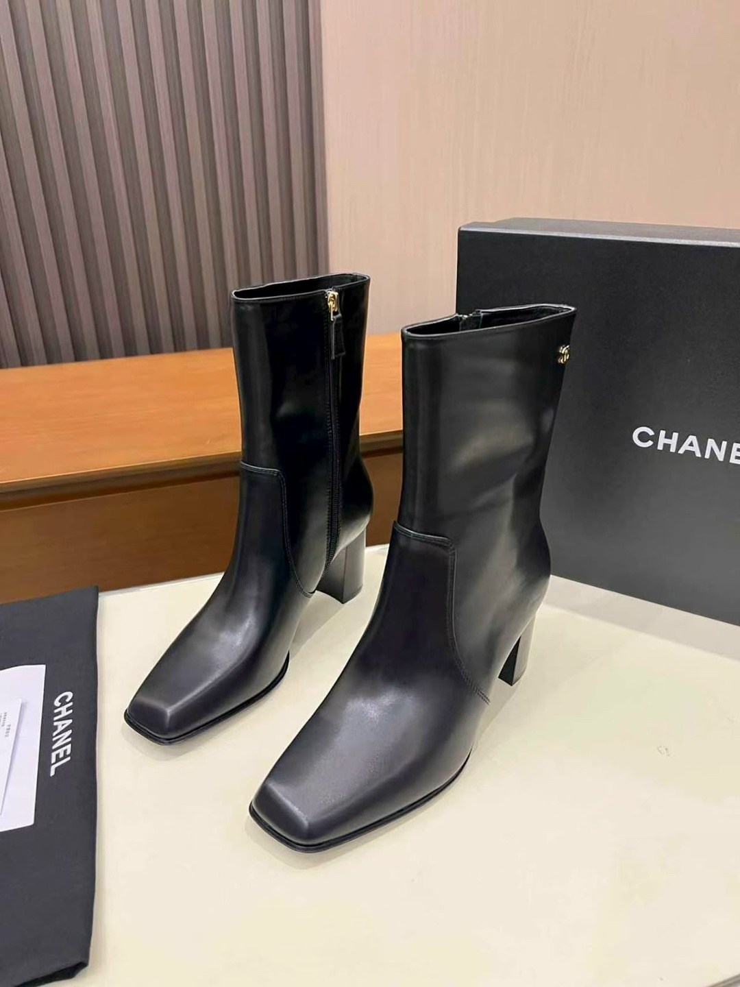 ,женские ботильоны,chanel ,ботильоны женские chanel премиум,короткие сапоги
