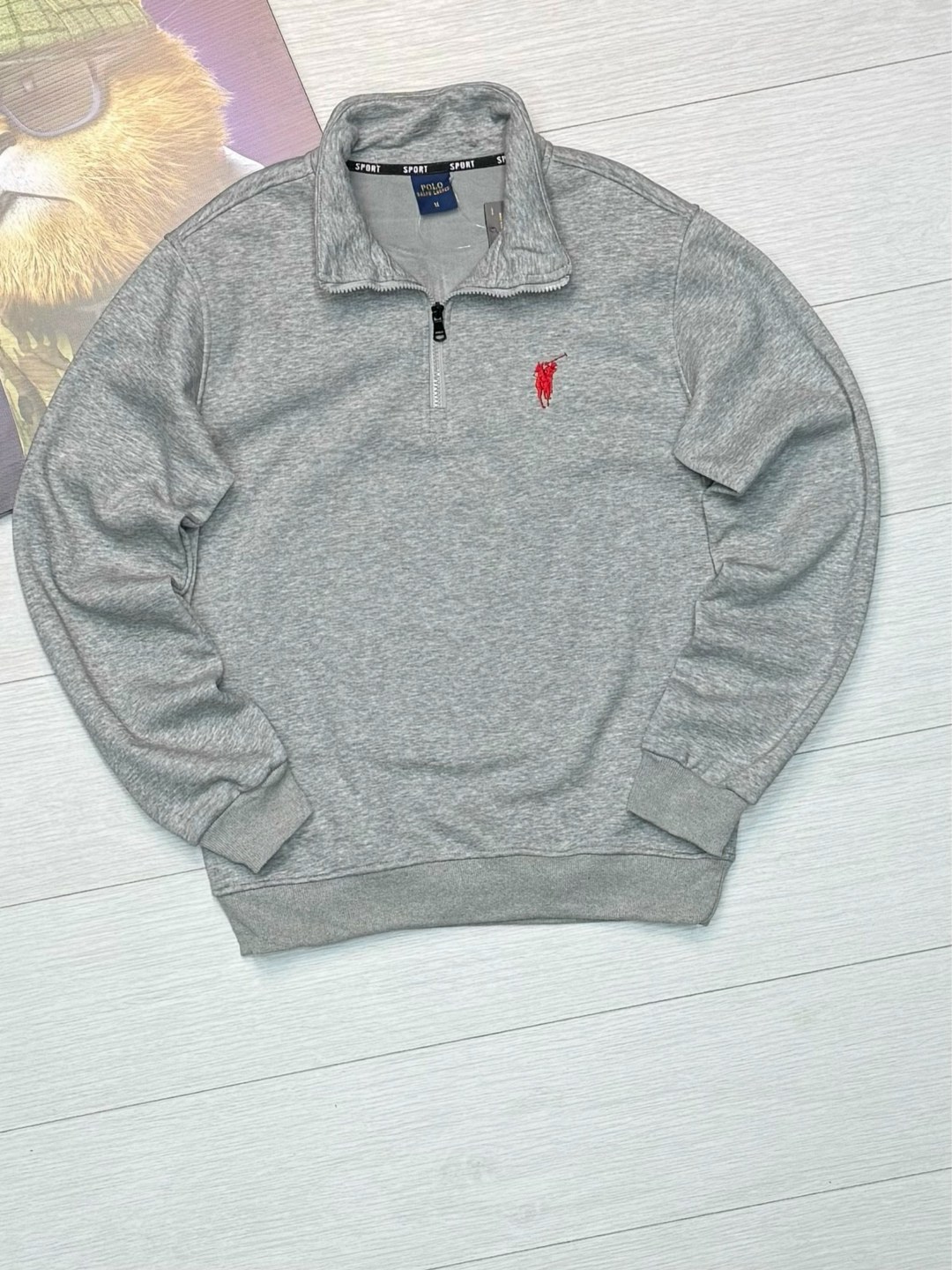 кофта polo ralph lauren полузамок на флисе,джемпер polo ralph lauren,свитшот для мужчин,мужская кофта,polo ralph lauren half-zip sweater