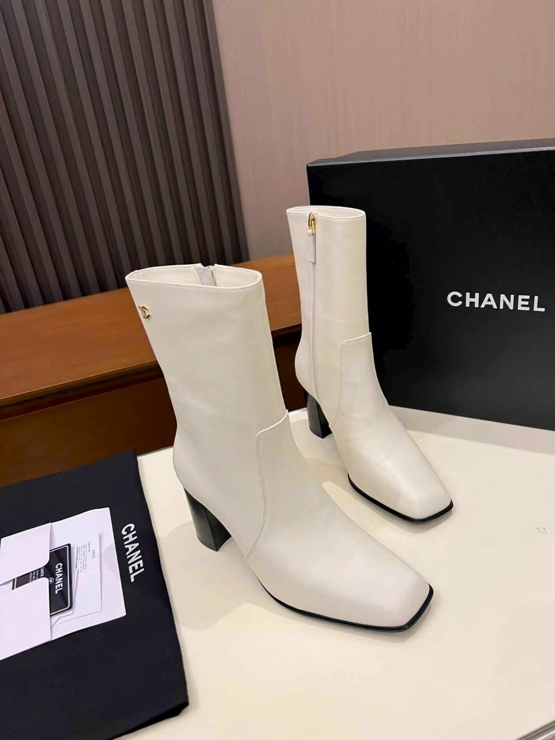 ,женские ботильоны,chanel ,ботильоны женские chanel премиум,короткие сапоги