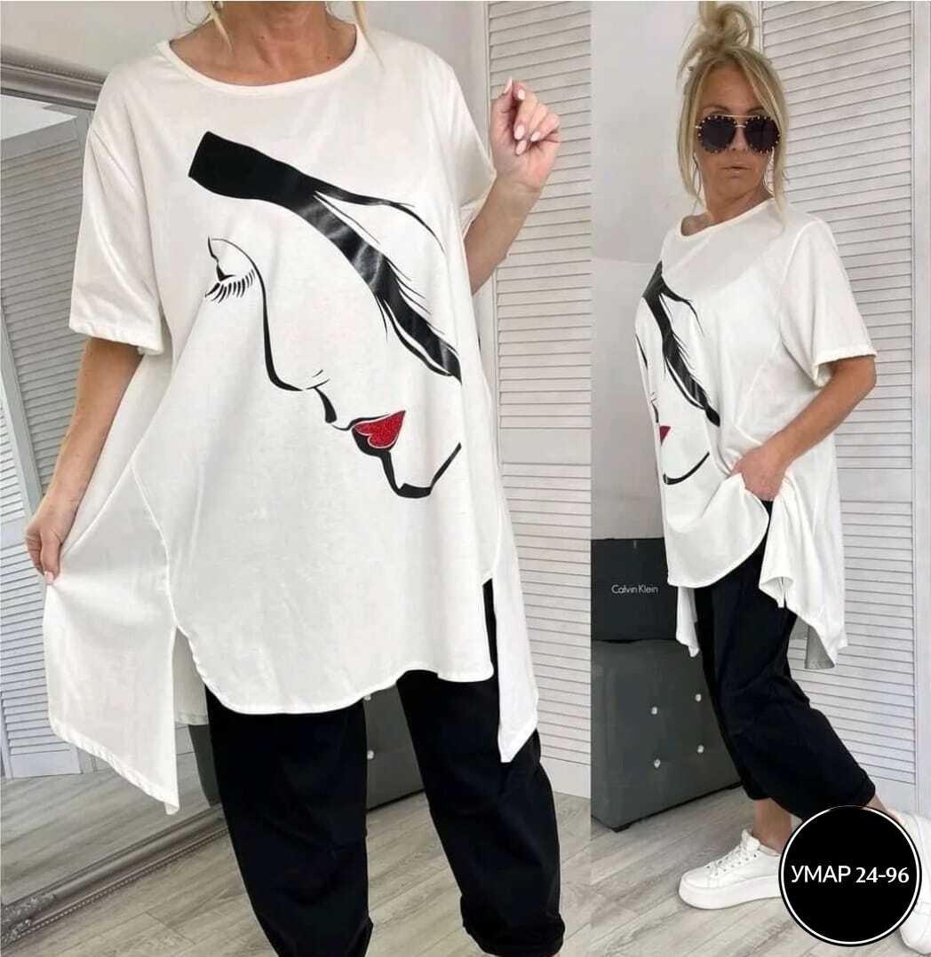женский костюм двойка,женская туника,костюм туника оверсайз арт. 7886215,туника большие размеров,женские костюмы