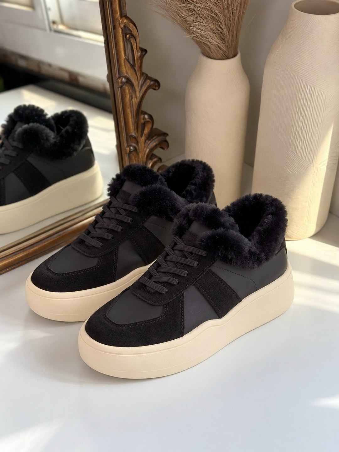 кеды женские tendance hc2208-28 бежевые 38 eu,женские кроссовки,зимние кеды женские,,кроссовки с мехом