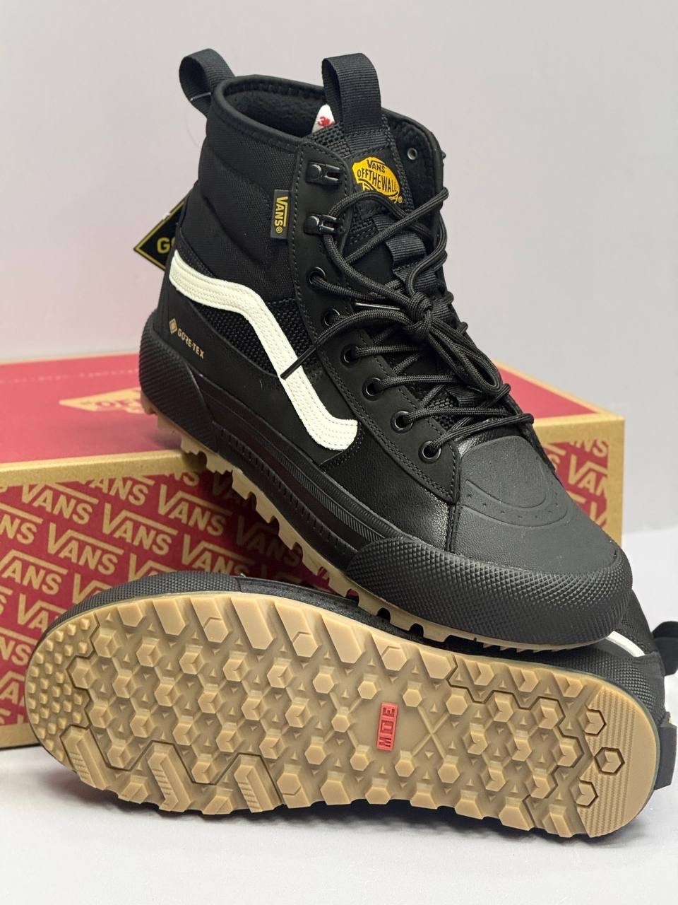 кроссовки sk8-hi gtx mte 3 vans черный,зимние кроссовки,зимняя мужская ,зимняя ,кроссовки