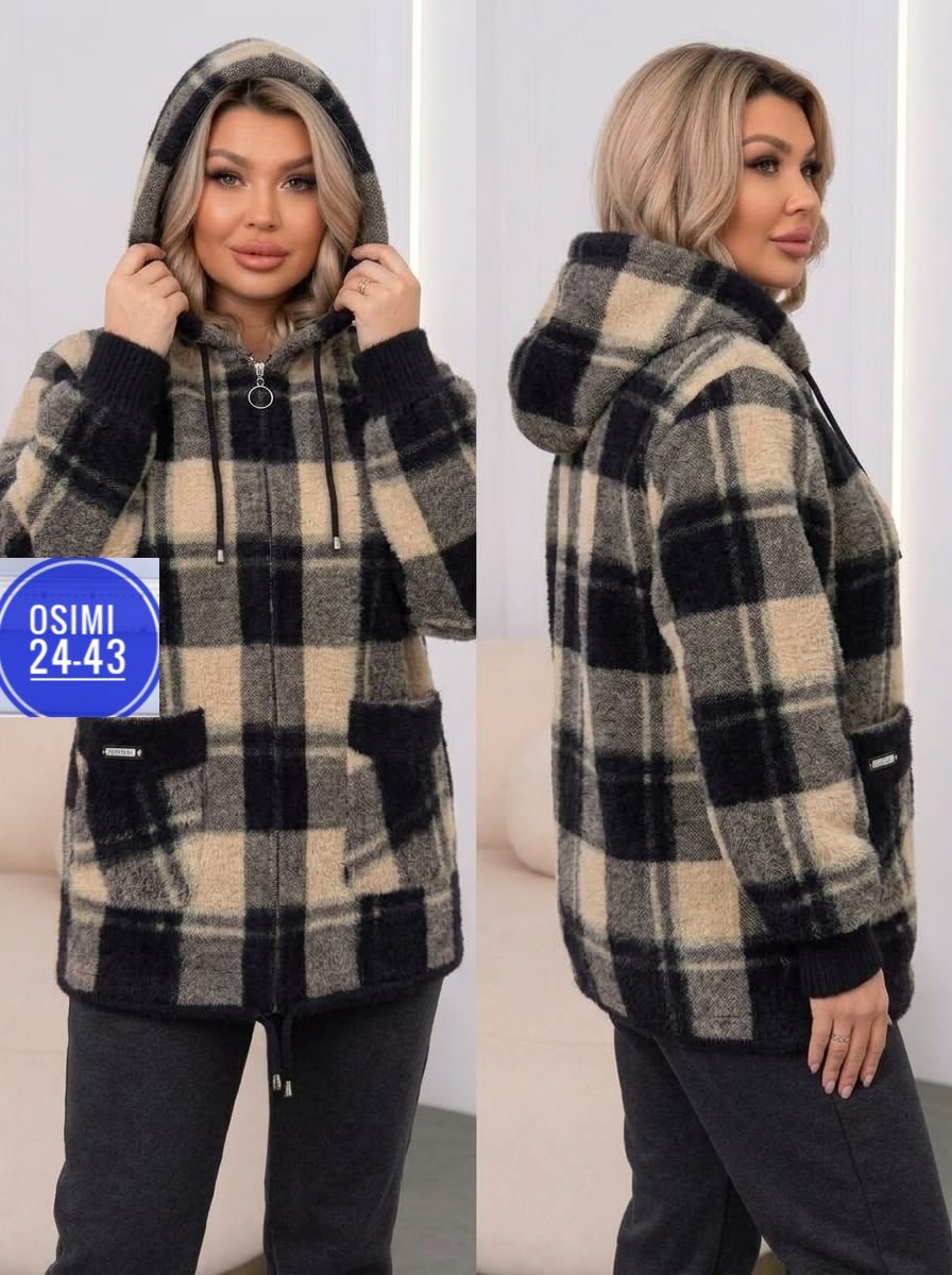 женская кофта,рубашка оверсайз теплая в клетку удлиненная amy store,теплое пальто,женская куртка,худи оверсайз теплая в клетку удлиненная roza fashion