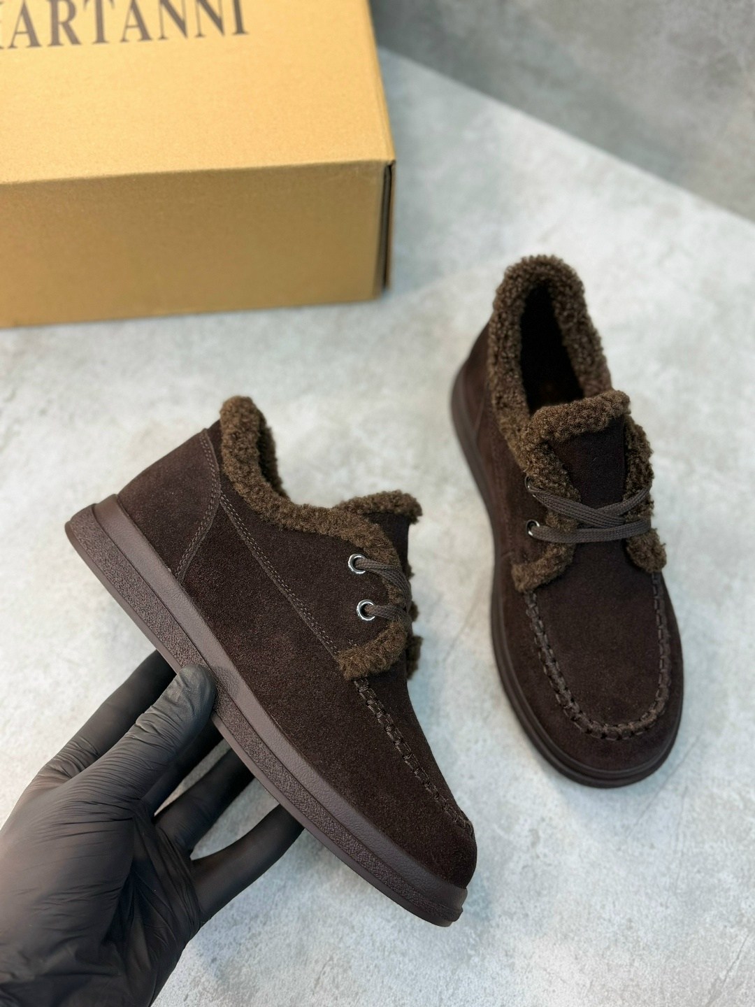 ,lands suede end mens mahogany shearling leather dark slippers moccasin,мокасины коричневые лоро пиана,мокасин мужские,зимние мокасины