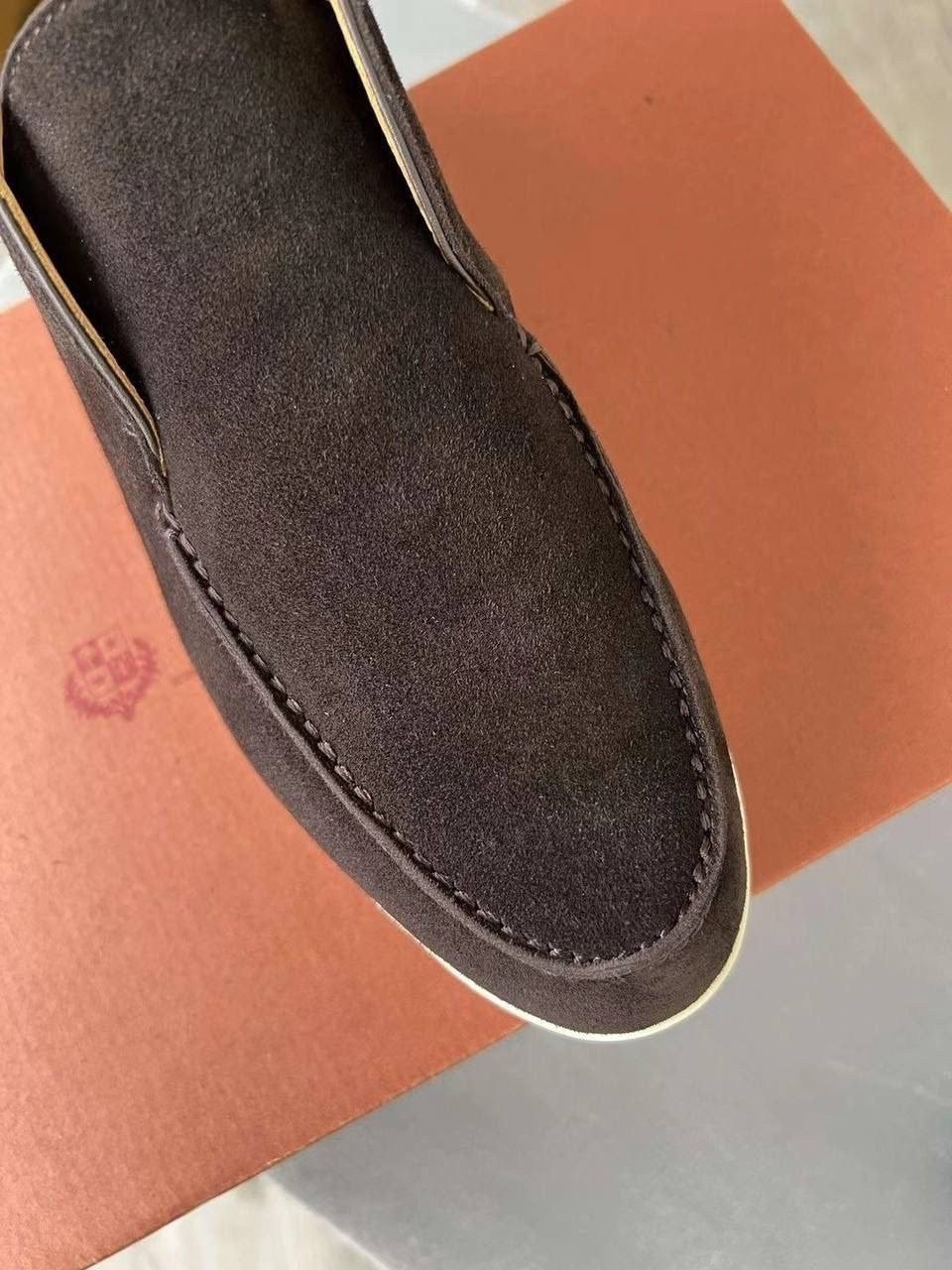 loro piana лоферы,замшевые ботинки лоро пиано,ботинки лоферы мужские замшевые loro piana suede black,мужские лоферы loro piana черные замшевые,ботинки лоро пиано