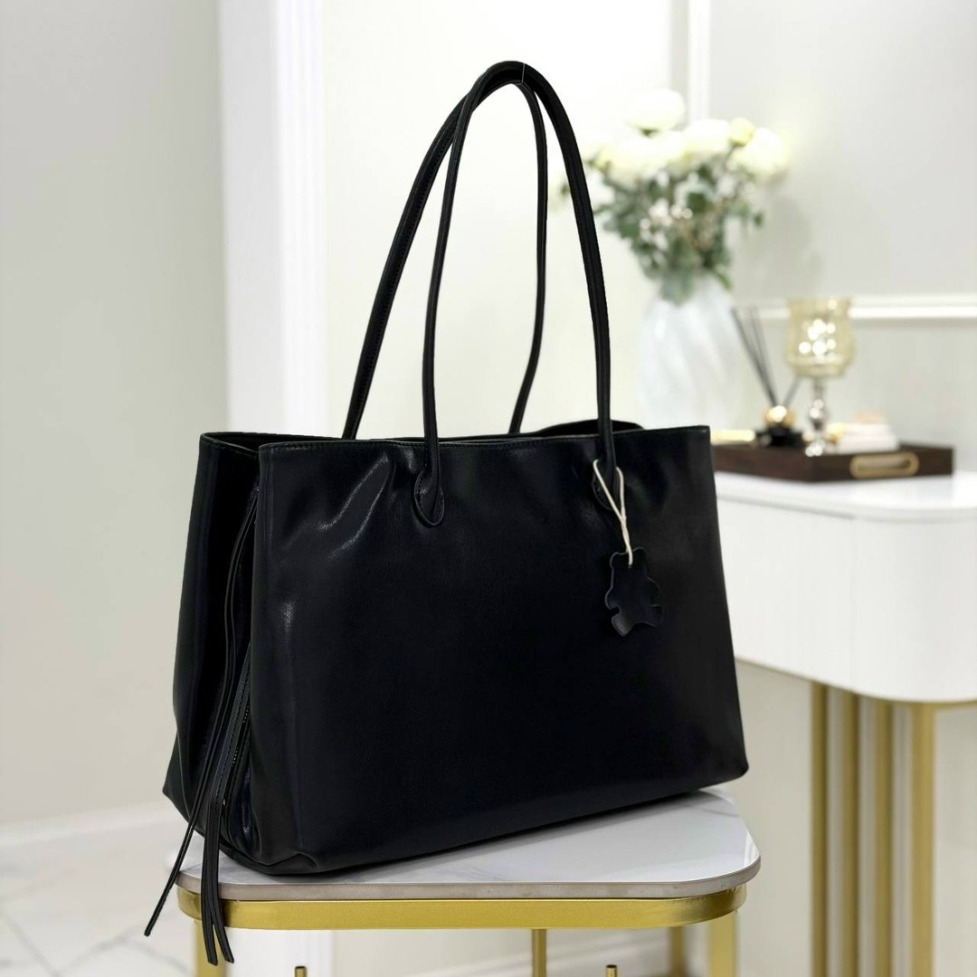 сумка,сумка-тоут из кожи наппа massimo dutti коричневый,женская сумка,женская кожаная сумка,сумки для женщин