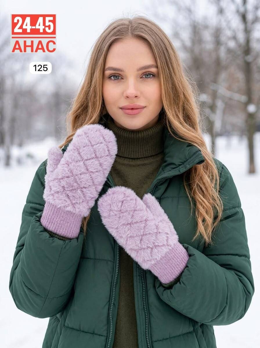 варежки женские,вязаные варежки,варежки зимние на плюше с косичкой leray 45351293,варежки зимние на плюше с косичкой leray,варежки вязанные