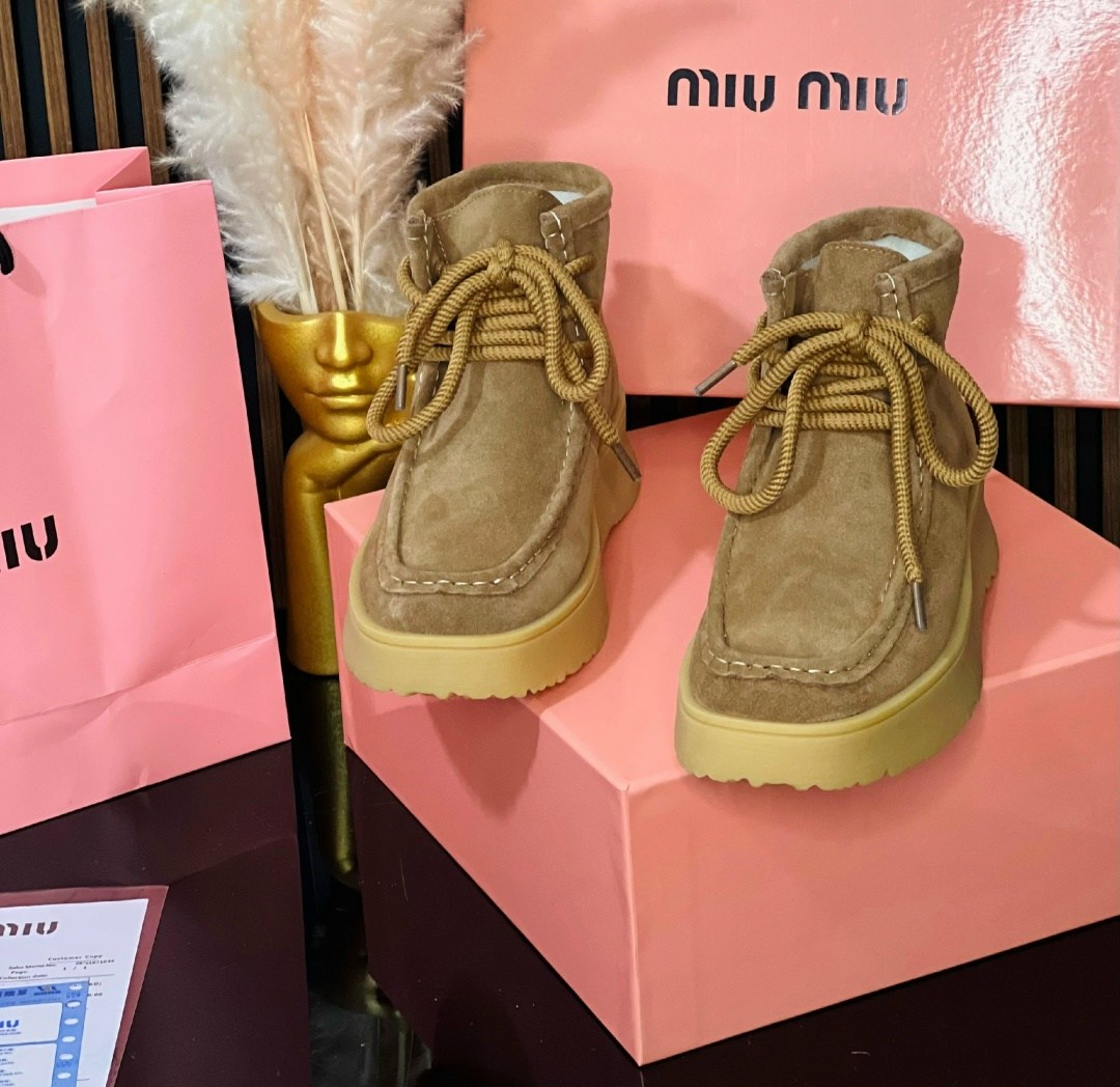 ботинки miu miu,,женские ботинки miu miu,ботинки miu miu натуральная замша, женская