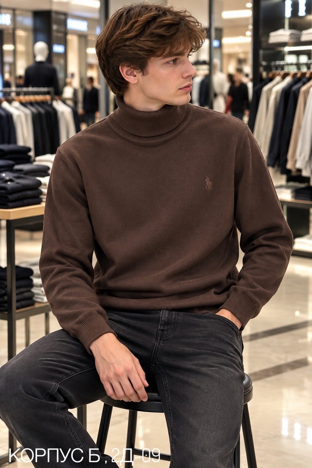 мужской свитер,polo ralph lauren свитер,свитер с воротником,свитер с высоким воротом,свитер с высоким воротником