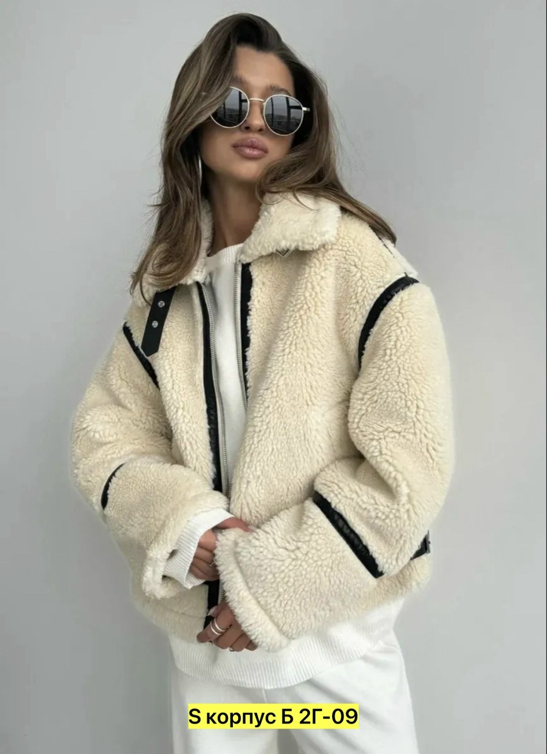 дубленка авиатор женская зима 2025 monywear,дубленка авиатор женская,стильная дубленка,дубленка оверсайз,дубленка тедди оверсайз