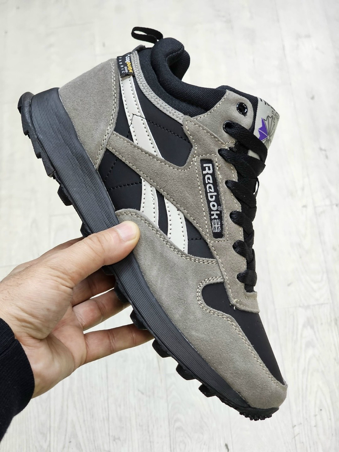 зимние кроссовки reebok classic leather high,кроссовки reebok classic leather 'black army green',кроссовки reebok classic,кроссовки reebok,мужские кроссовки reebok classic leather cordura