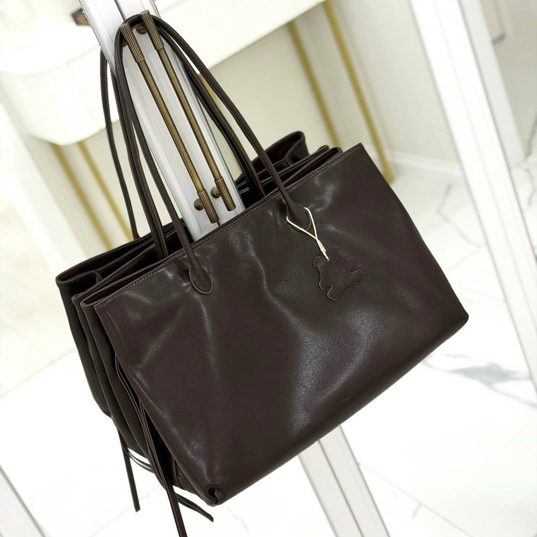 сумка,сумка-тоут из кожи наппа massimo dutti коричневый,женская сумка,женская кожаная сумка,сумки для женщин