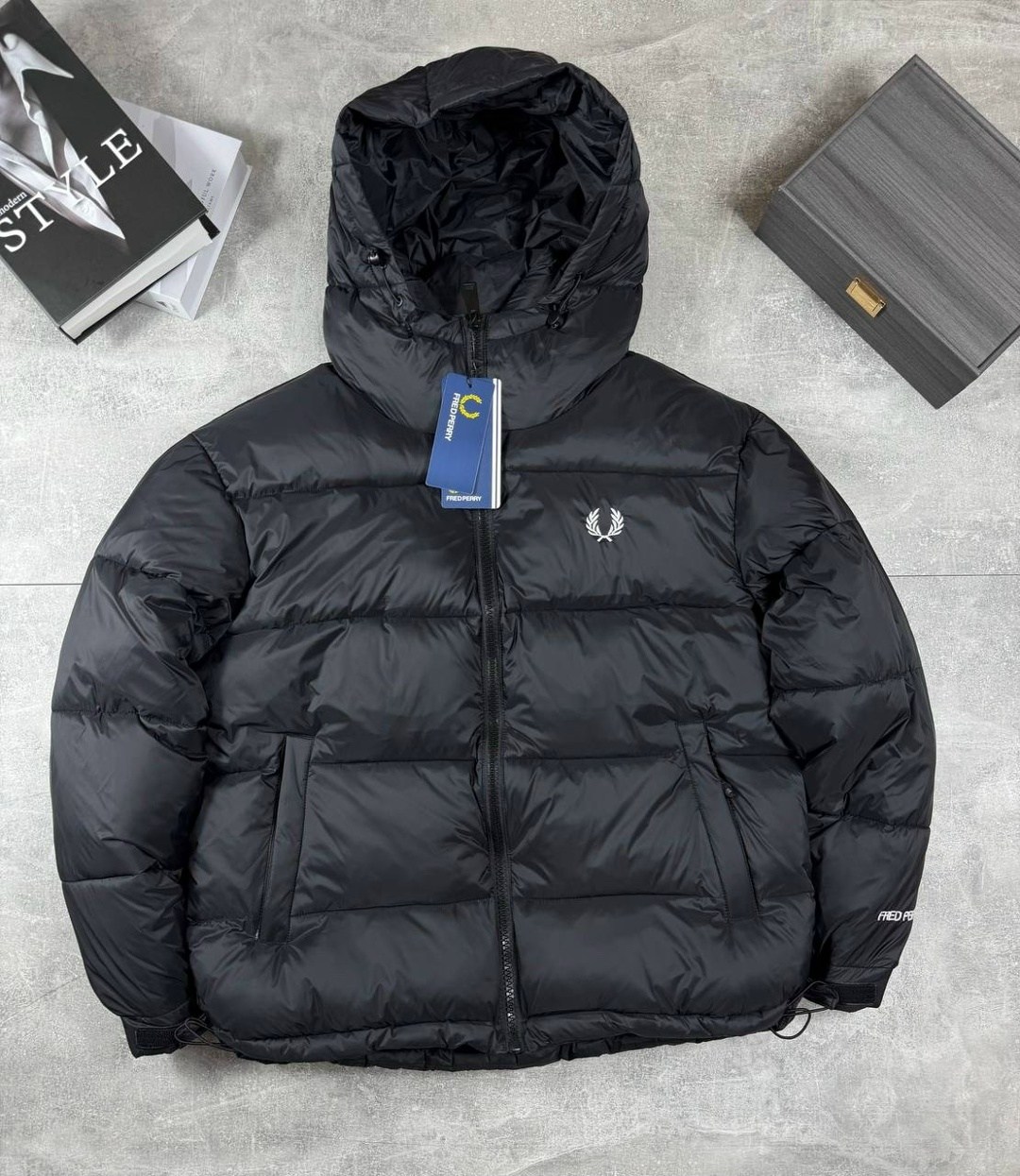 пуховик утепленный зимний куртка fred perry,пуховик fred perry,куртка пуховик мужская,куртка зимняя,куртка пуховик