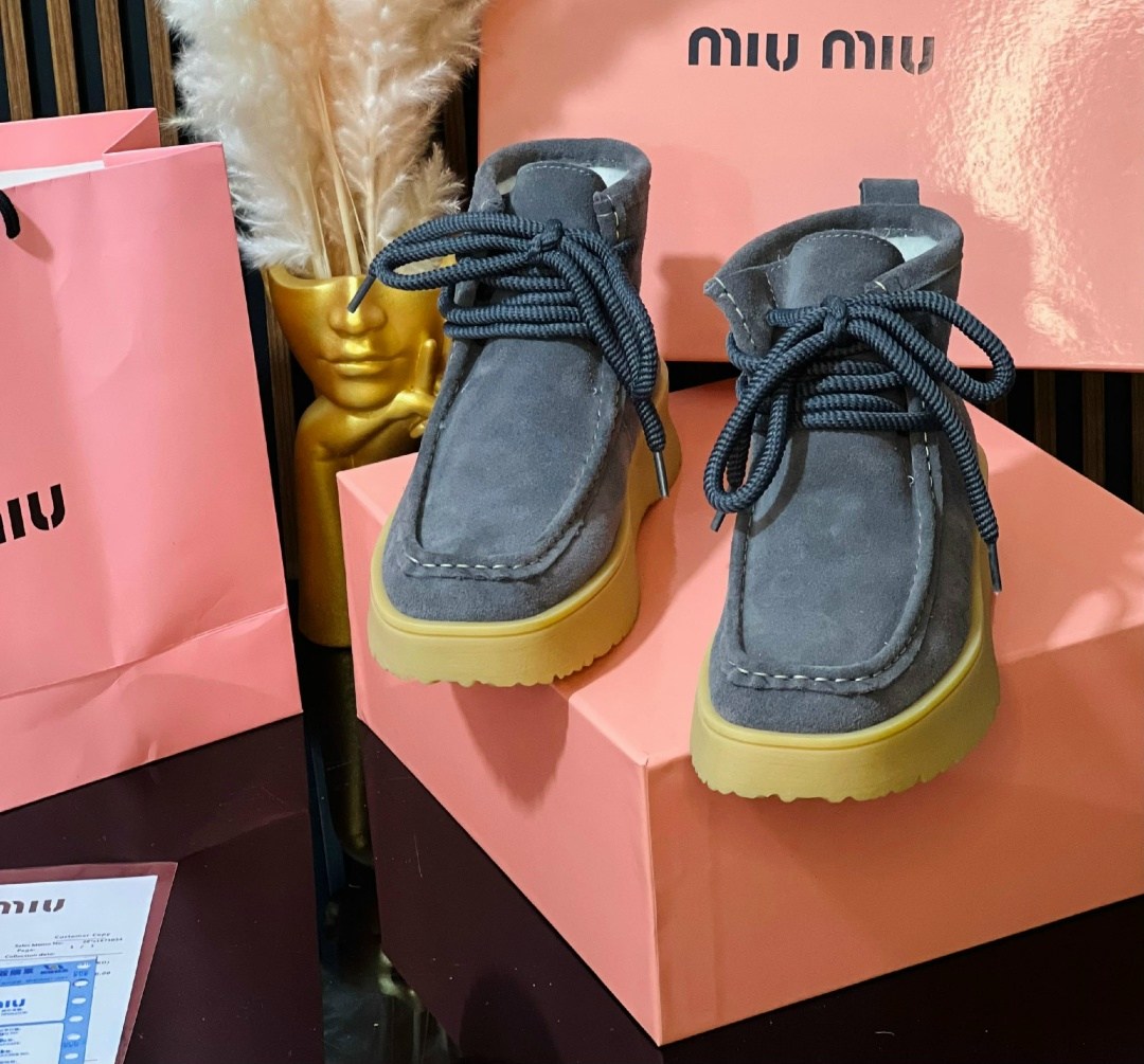 ботинки miu miu,,женские ботинки miu miu,ботинки miu miu натуральная замша, женская