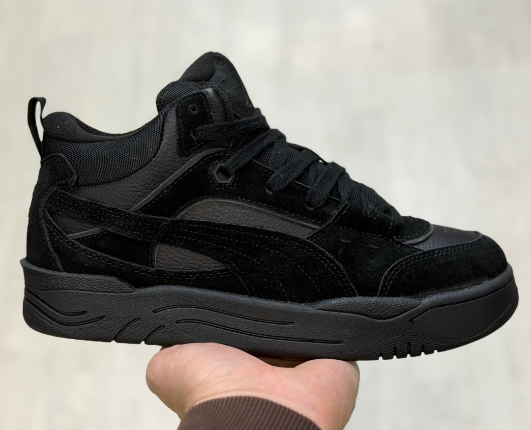 зимние кроссовки puma 180 high,кроссовки puma 180,кроссовки puma,зимние кроссовки puma 180 high цвет черный,кроссовки мужские puma