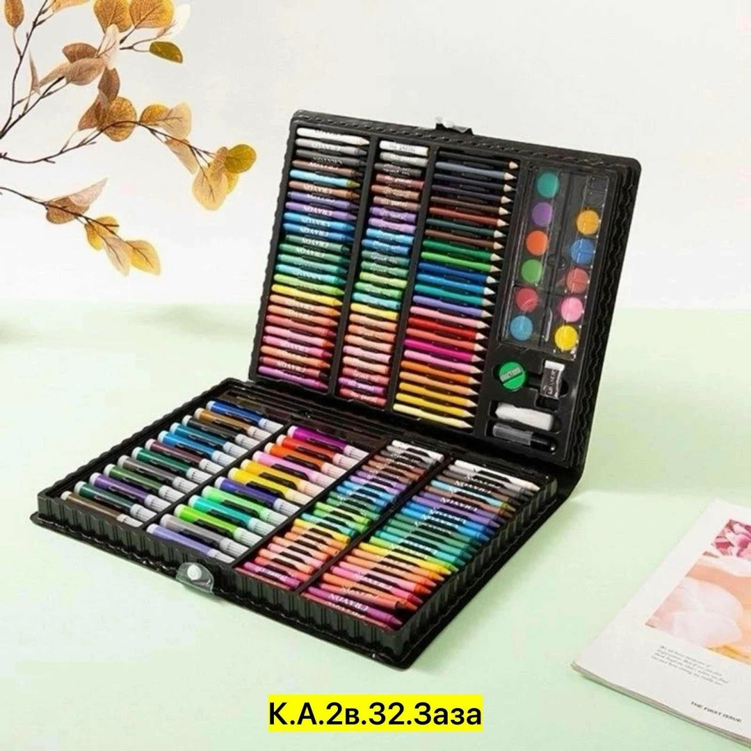 набор для рисования в чемоданчике super mega art set, 168 предметов,набор для рисования super mega art set,super mega art set,набор для рисование,набор для рисования art set